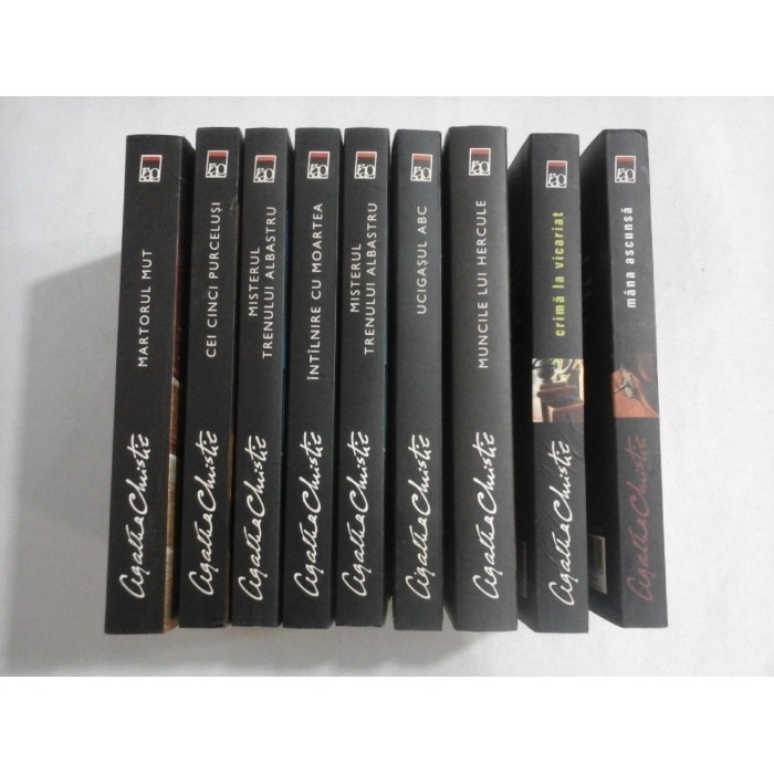 8 romane AGATHA CHRISTIE - Editura Rao 8 romane AGATHA CHRISTIE - Editura Rao
